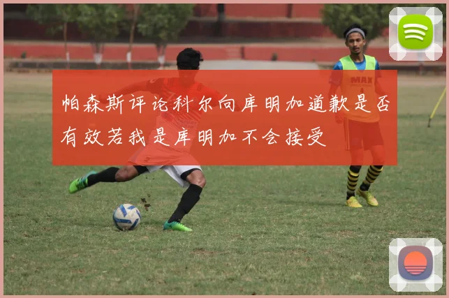 帕森斯评论科尔向库明加道歉是否有效若我是库明加不会接受